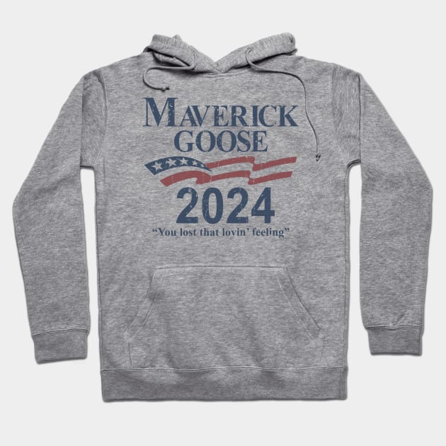 Maverick and Goose 2024 Election Top Gun Hoodie by rajem